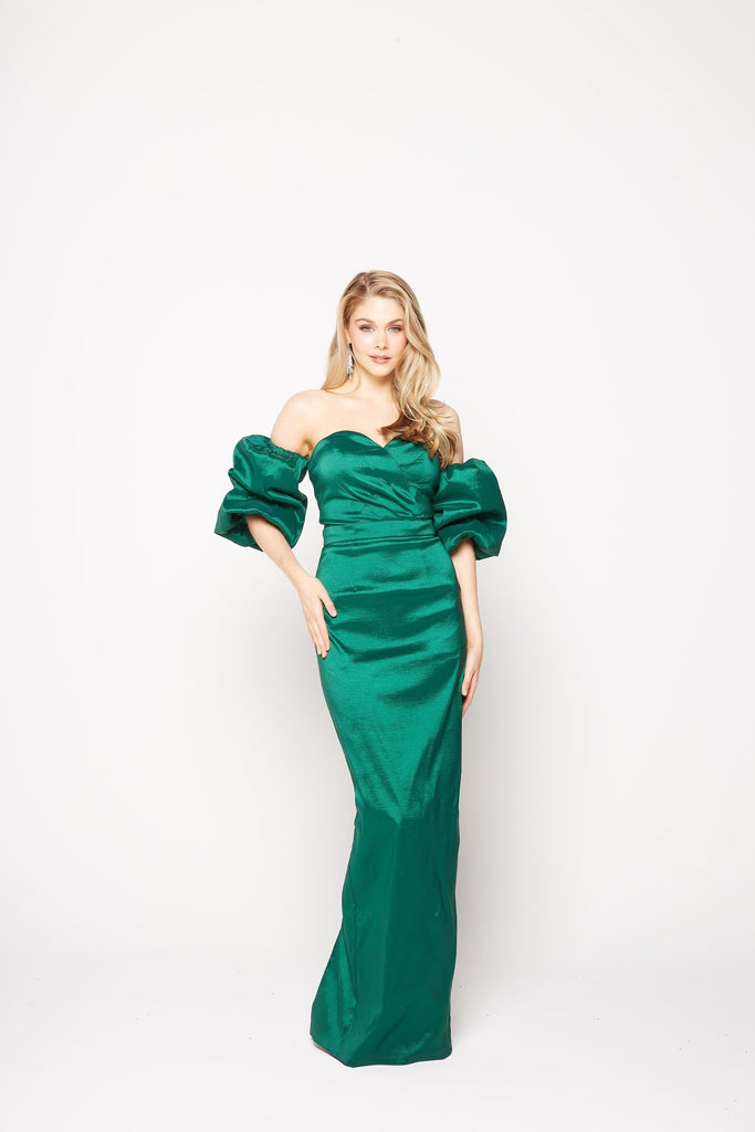 Vivienne Puff Sleeve Evening Dress – PO2303 by Tania Olsen Designs