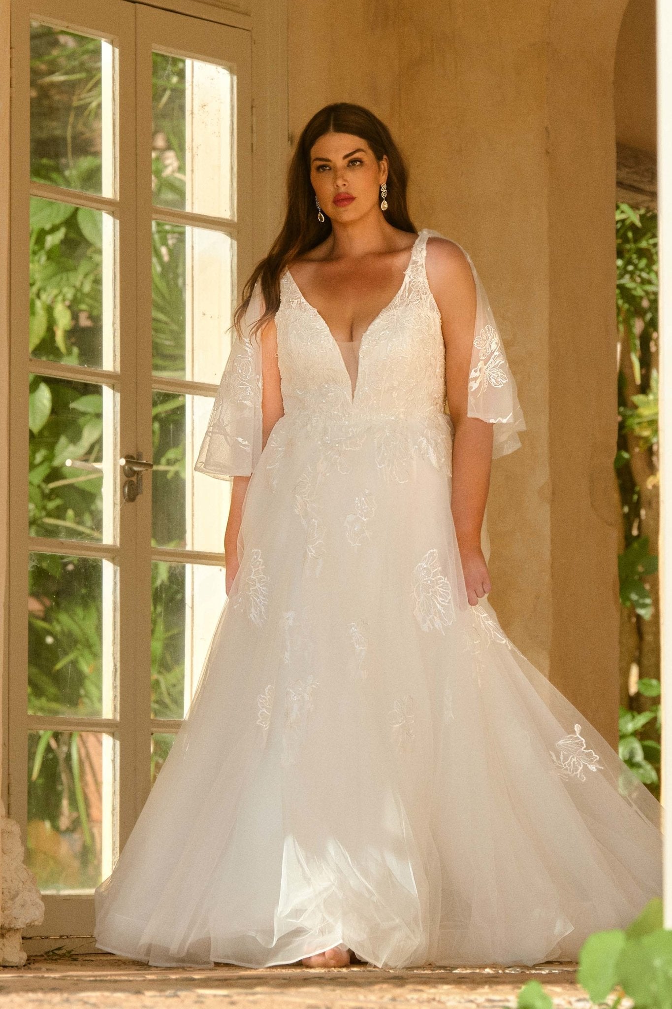 Vienna Wedding Dress - TC338 - Tania Olsen Designs  Square neckline  wedding dress, Wedding dress necklines, Square neck wedding dress